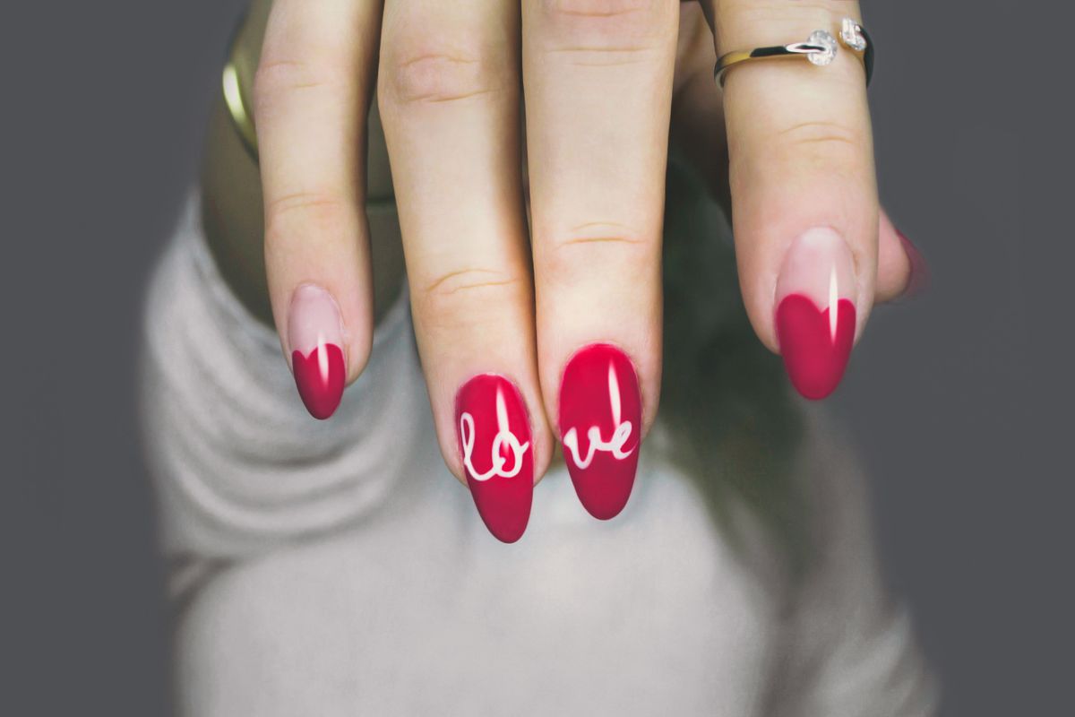 Nail art design at Queen & King Nail Salon